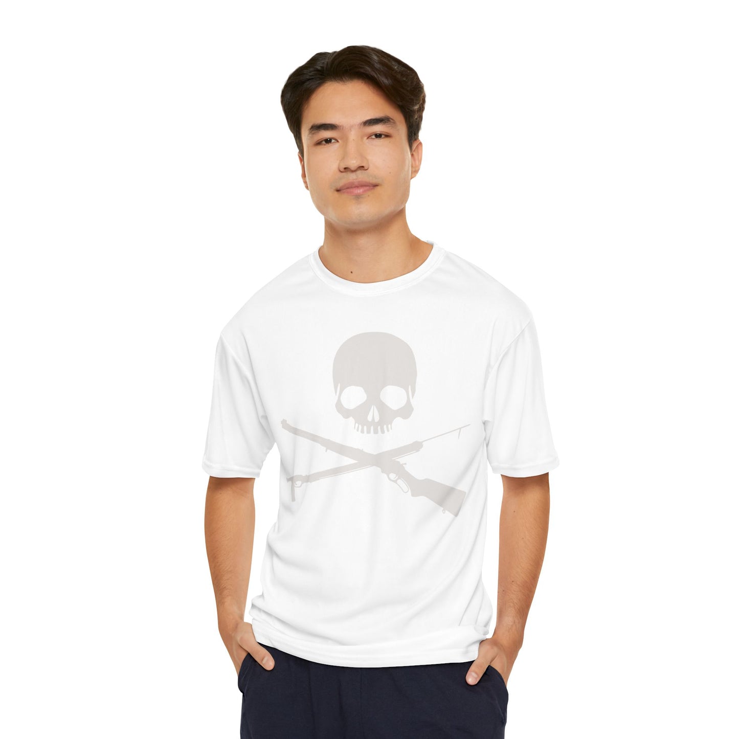 White KILLSHOT Life Men's Performance T-Shirt