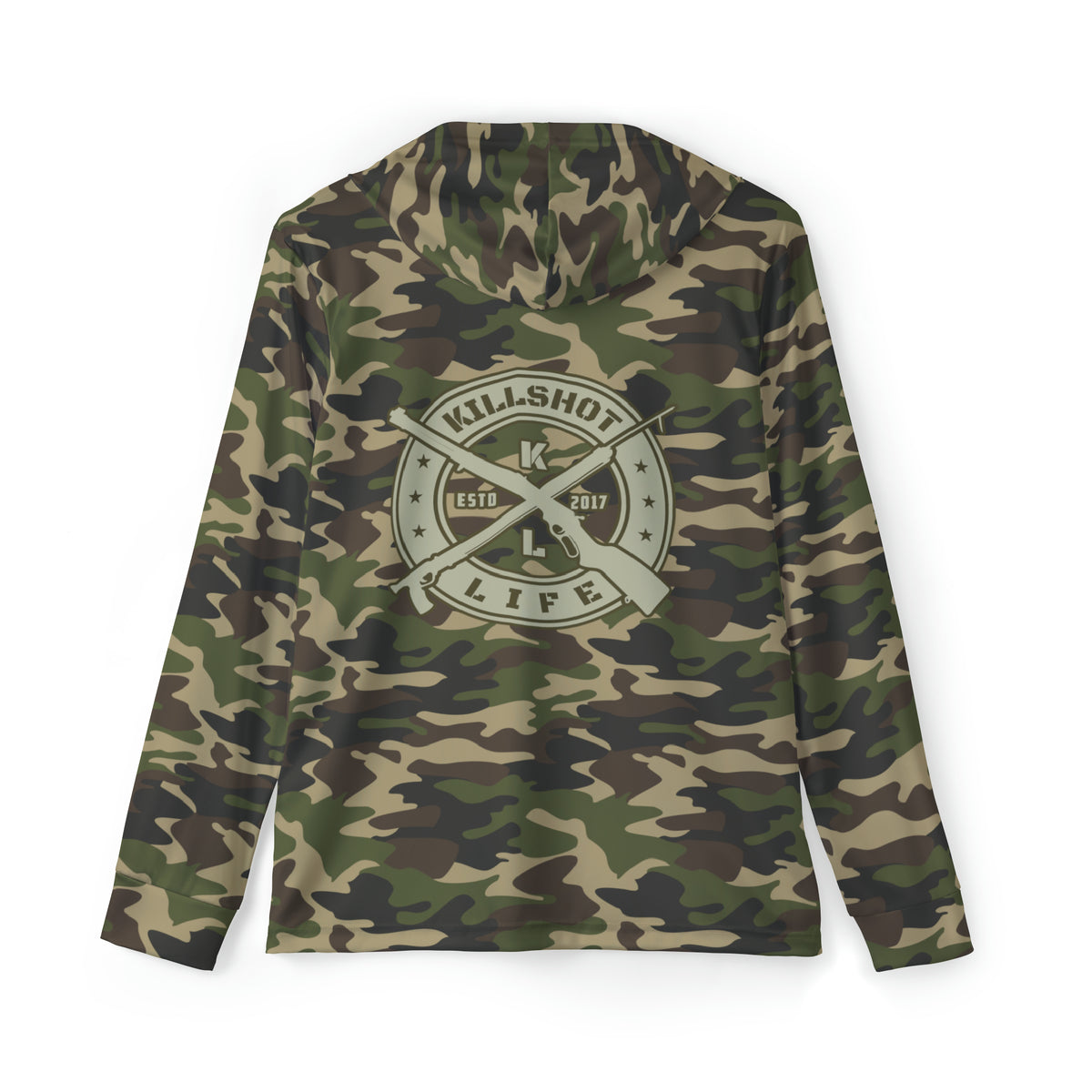 Spearfishing & Hunting UPF 50+ Sun Hoodie  - Camo