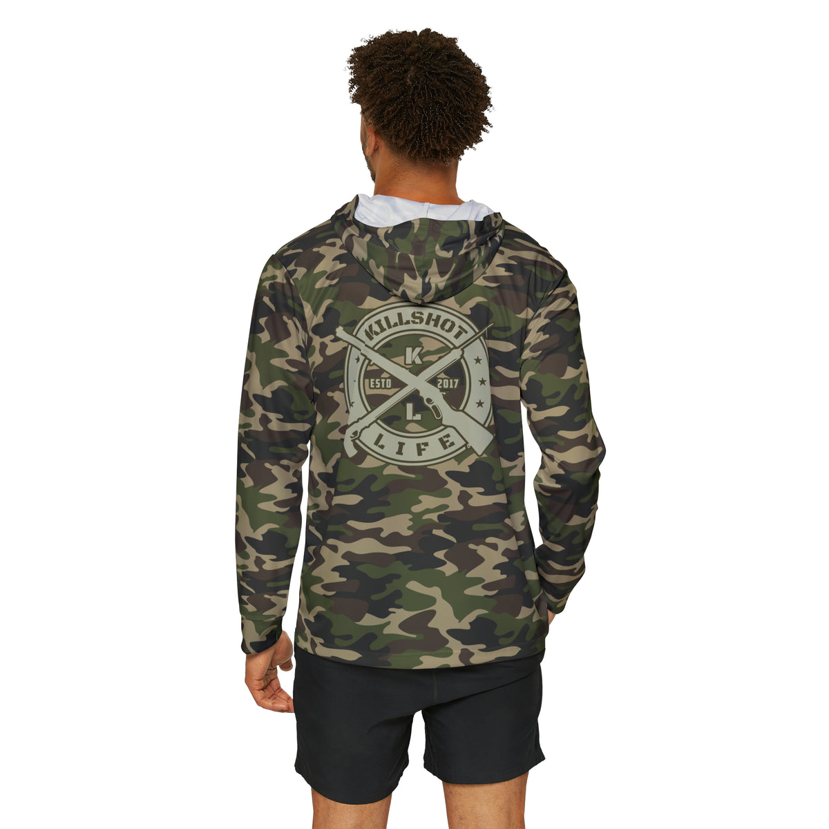 Spearfishing & Hunting UPF 50+ Sun Hoodie  - Camo