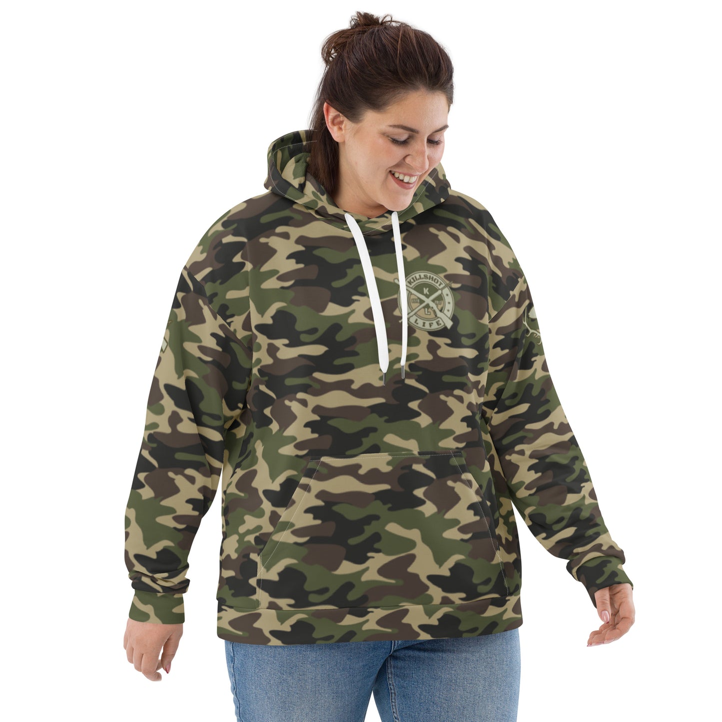 Unisex KILLSHOT Camo Hoodie (Dual Logo) - Camo Hunting Collection