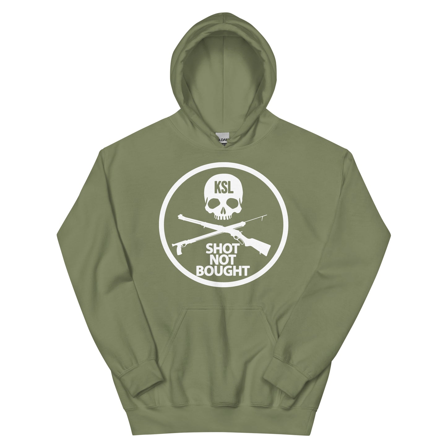Unisex Shot Not Bought (Badge) Hoodie
