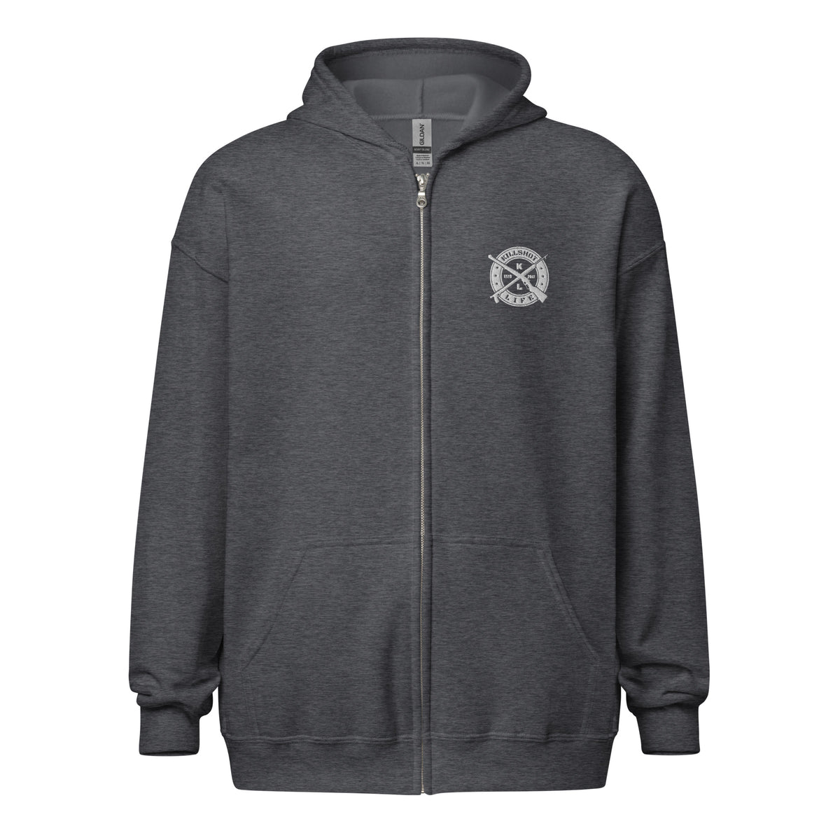 Unisex Heavy Blend Zip KILLSHOT Hoodie