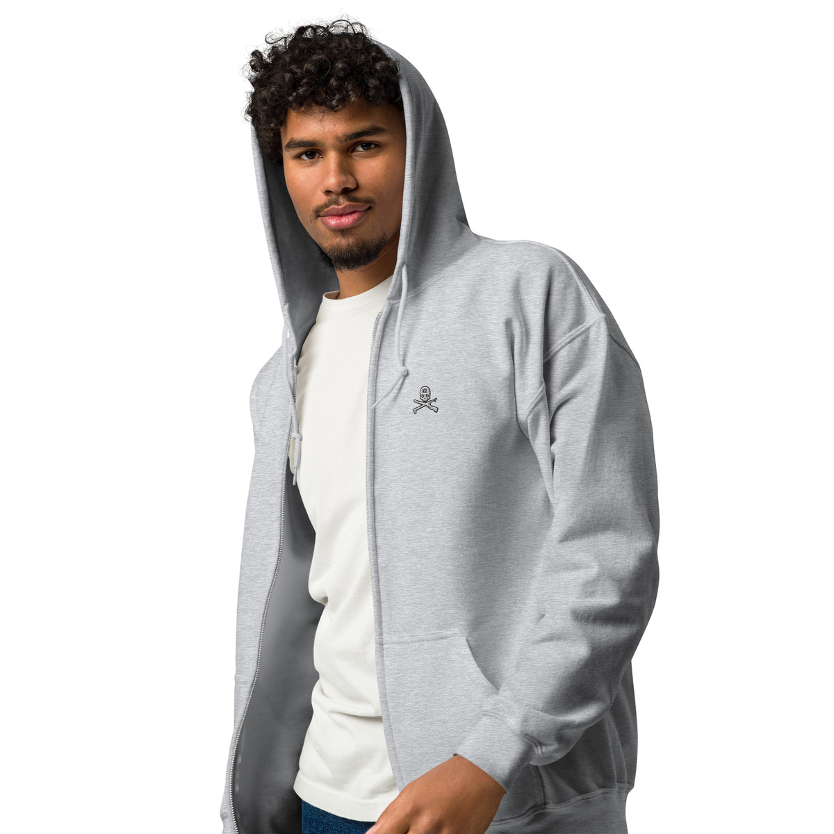 Unisex KSL Skull Heavy Blend Zip Hoodie