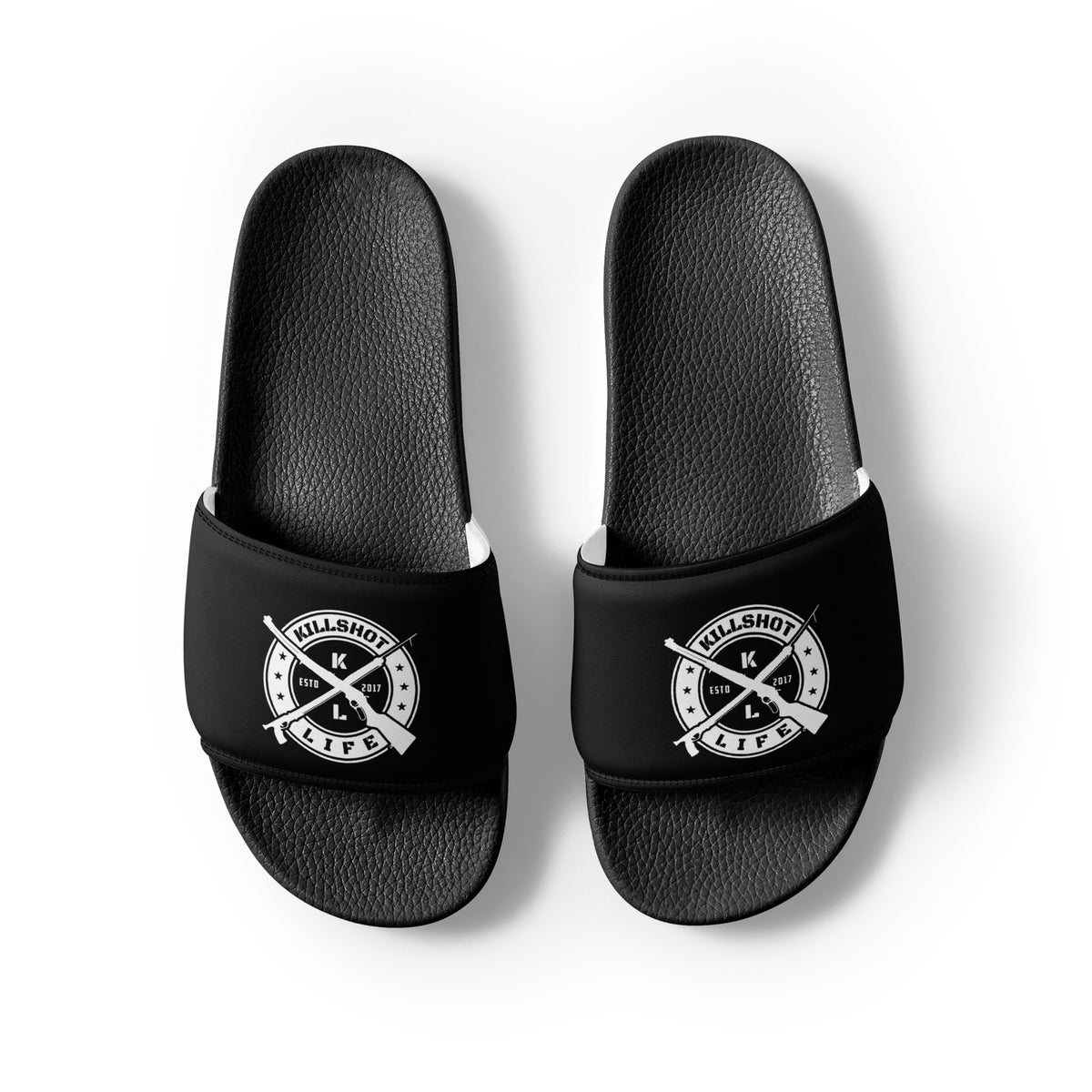 Women's KILLSHOT Slides - White Logo