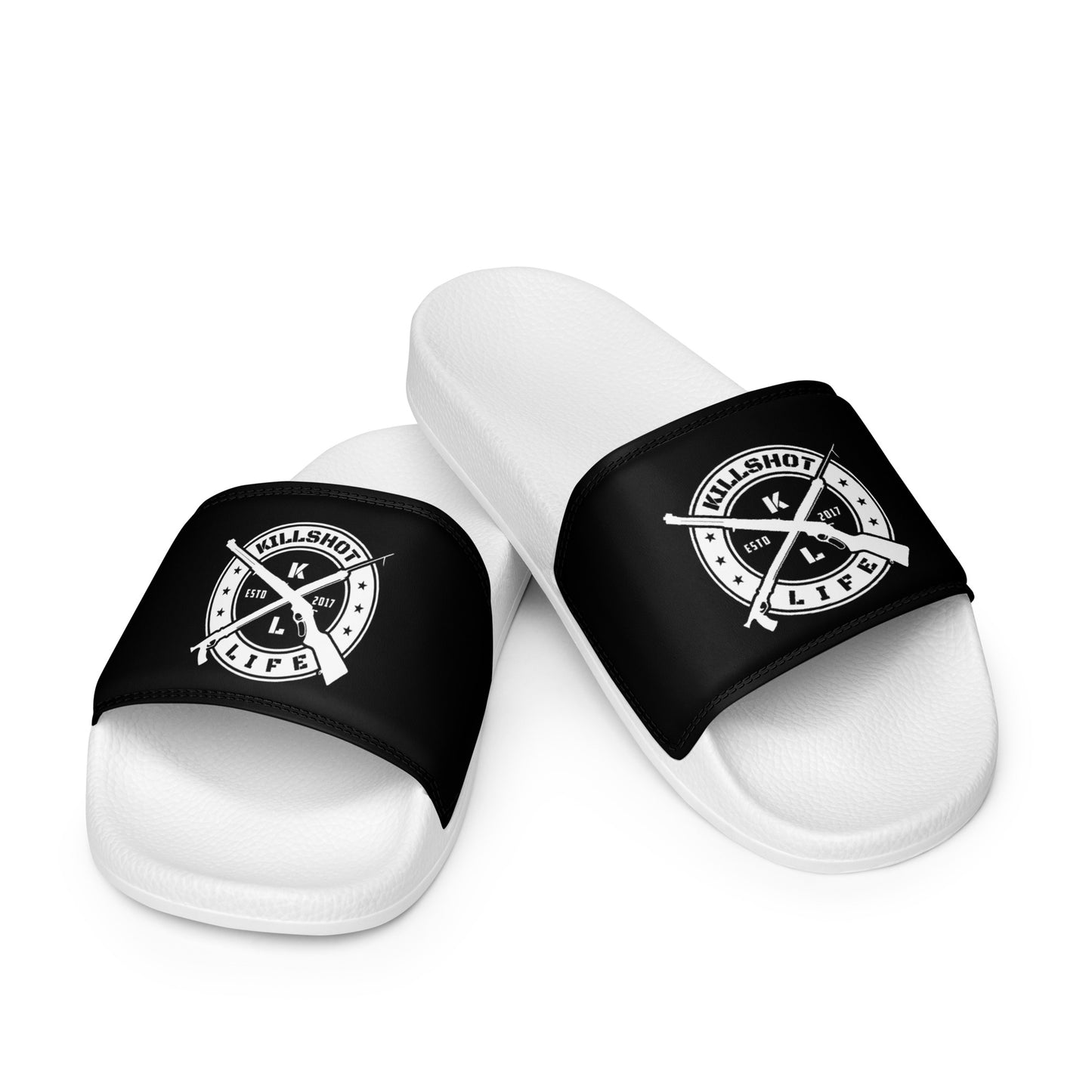 Women's KILLSHOT Slides - White Logo
