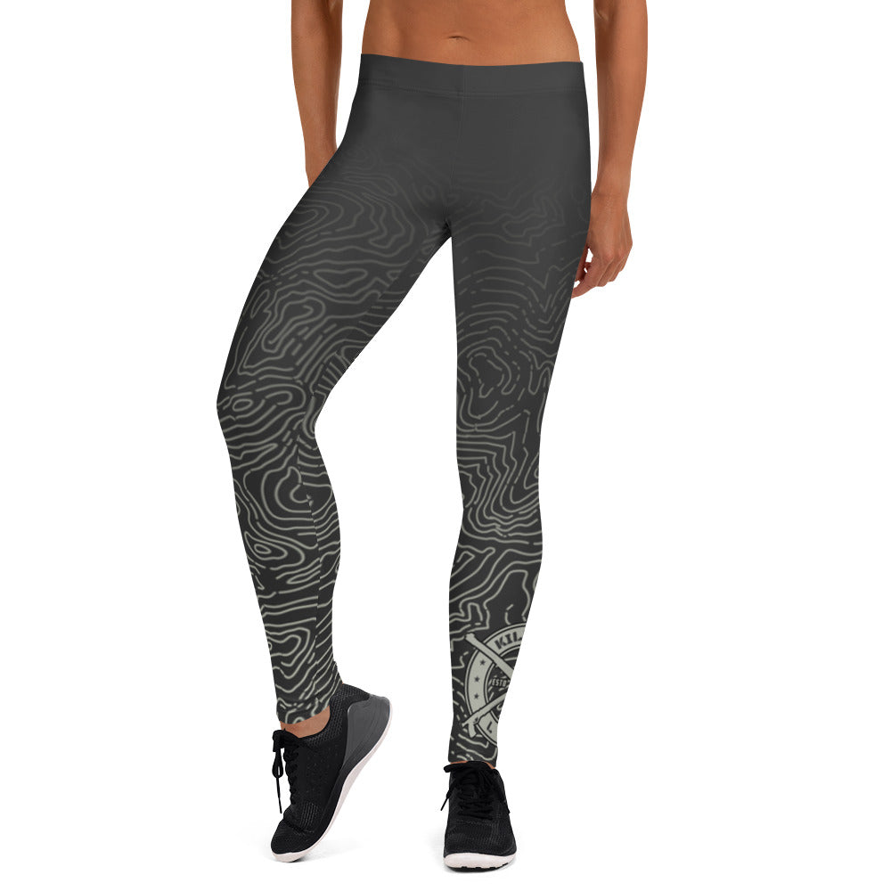 Dark Topo UPF Leggings