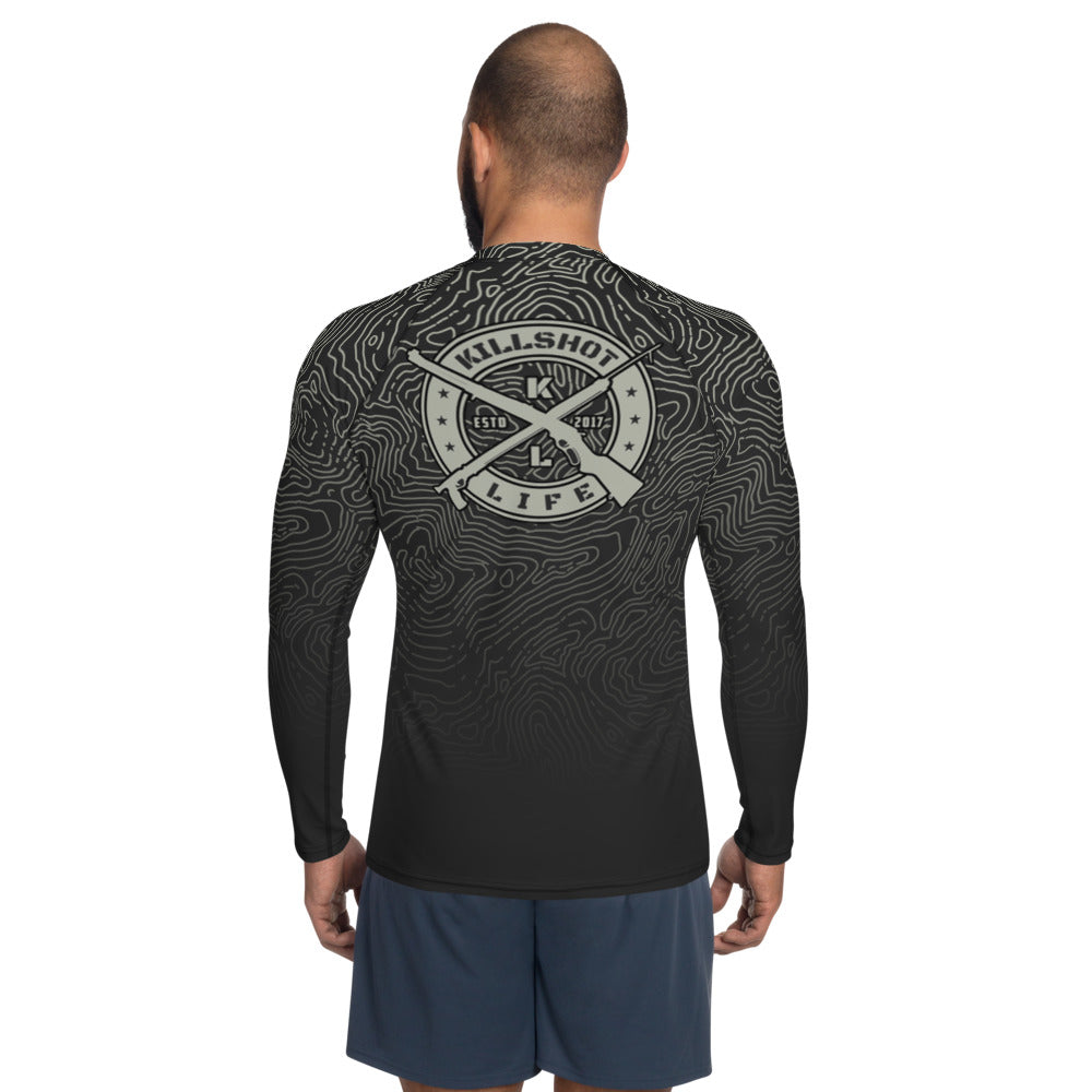 Men's Dark Topo UPF Rashguard