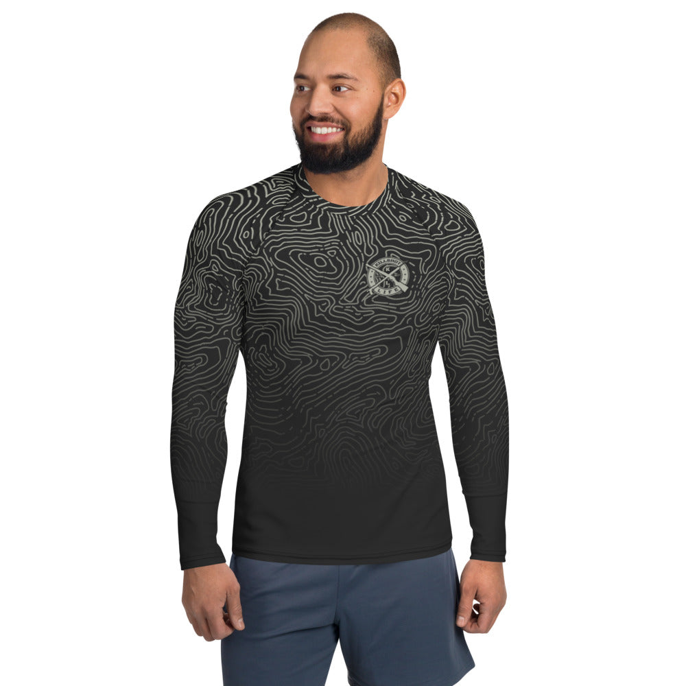 Men's Dark Topo UPF Rashguard