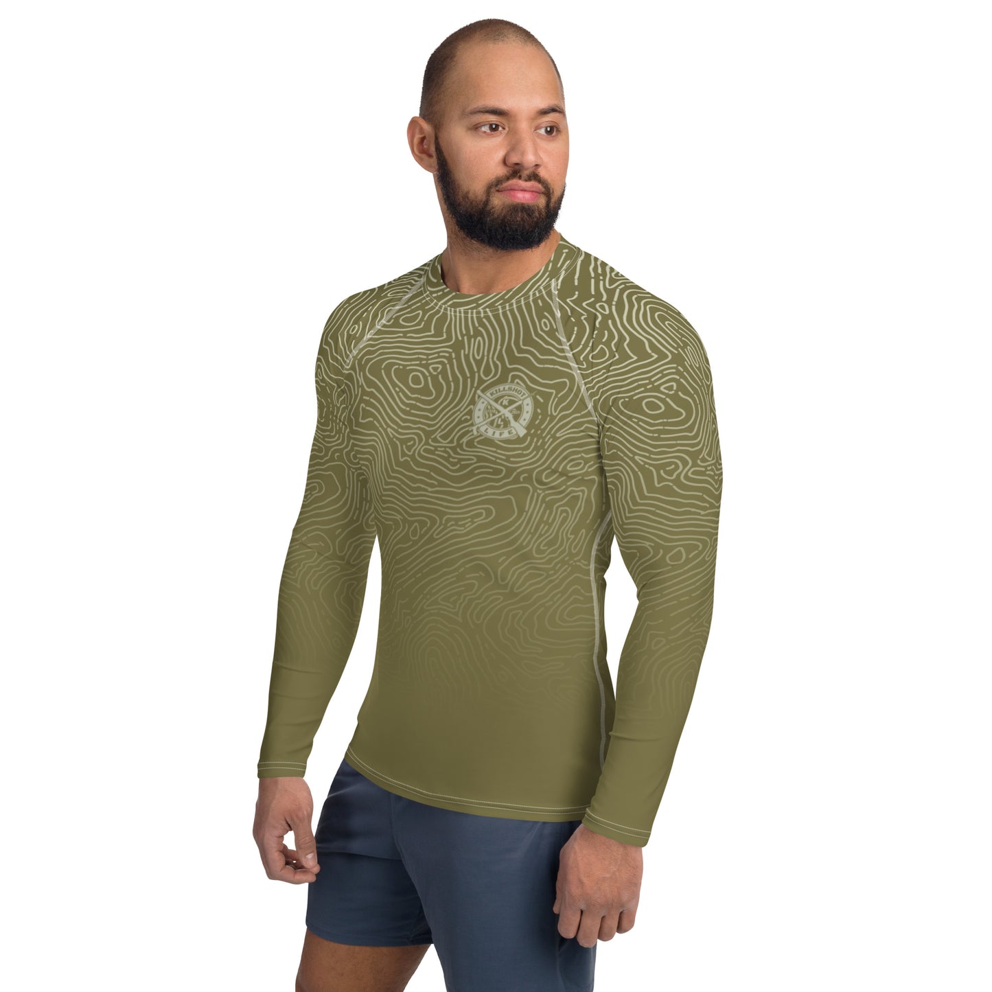 Men's Desert Tan Topo Rashguard