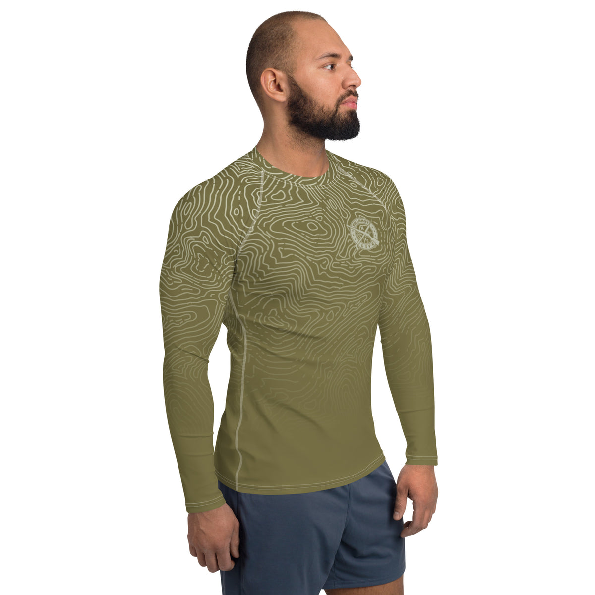Men's Desert Tan Topo Rashguard